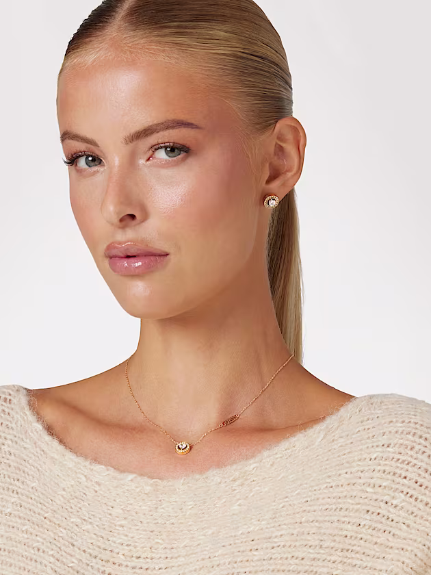 M'ama non m'ama earrings - GUESS