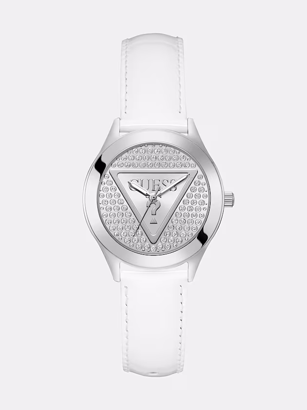 Crystal appliqué analogue watch - GUESS
