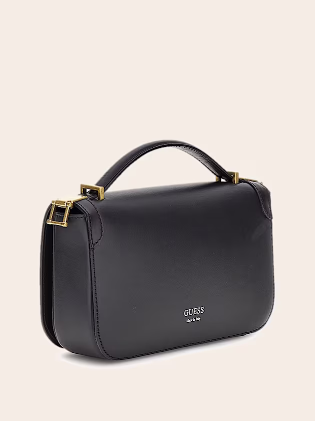 Cristina genuine leather mini crossbody - GUESS