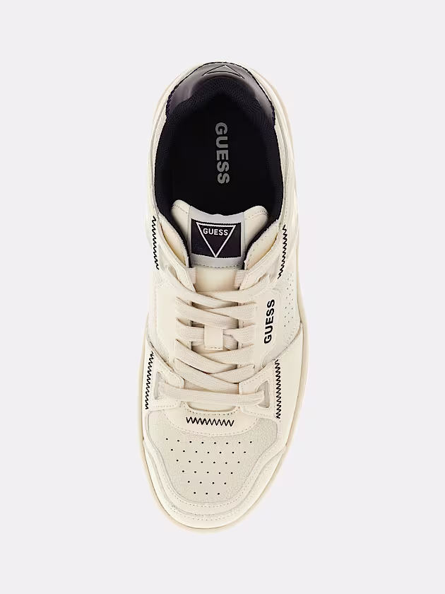 Vincent Leather-Blend Sneaker - GUESS