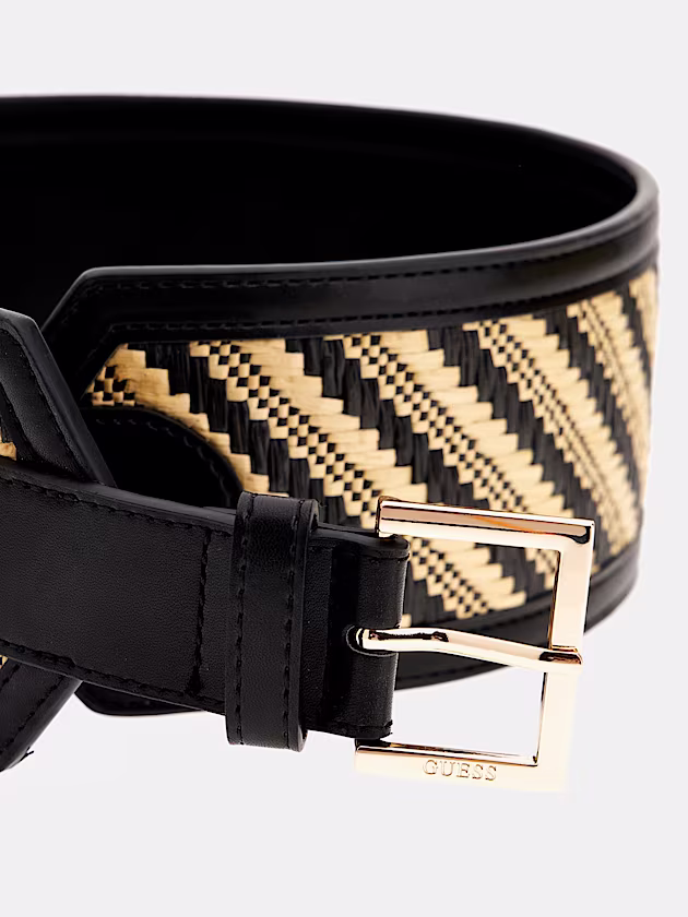 Simona raffia belt - GUESS