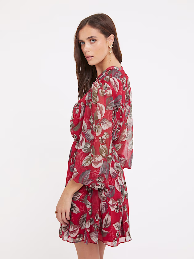 All over print dress - GUESS