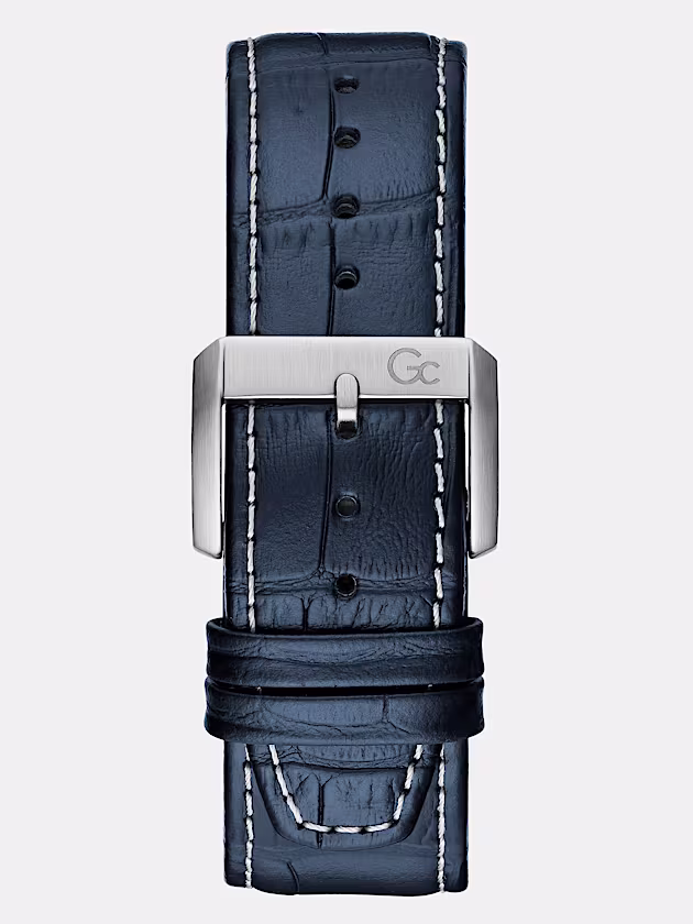 GC leather chronograph watch - GUESS