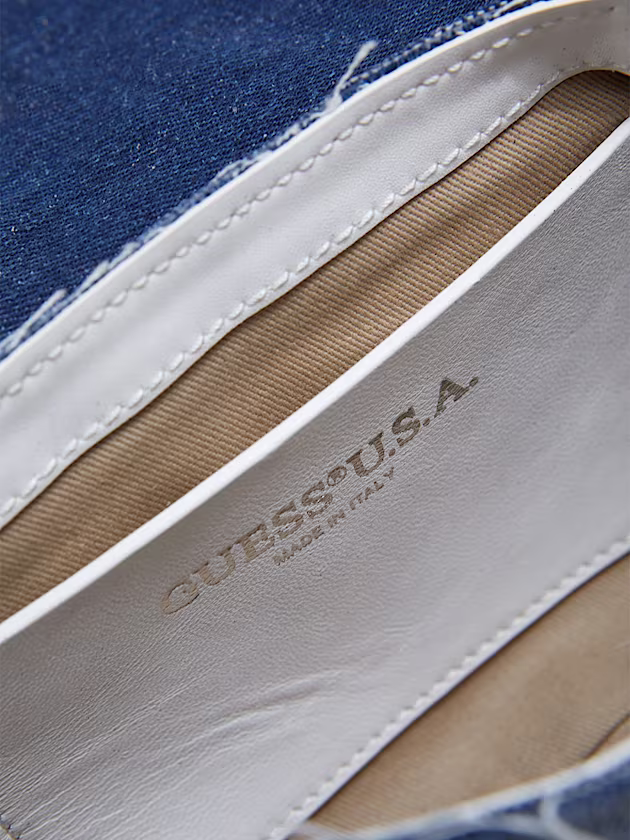 Denim shoulder bag - GUESS