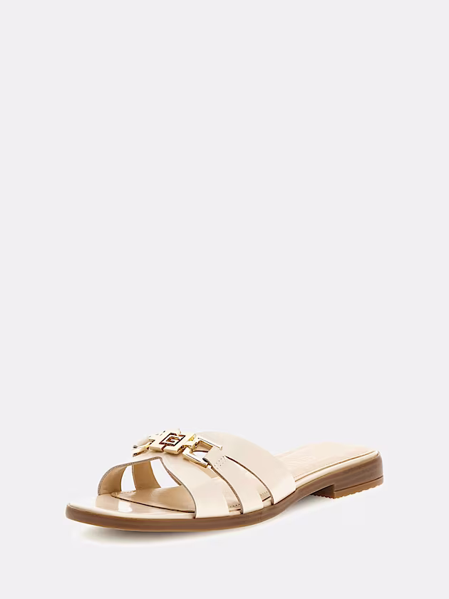 Realla genuine leather sandal - GUESS