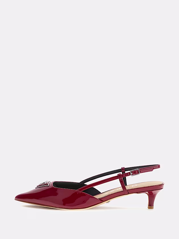 Jesson Patent Slingback - GUESS