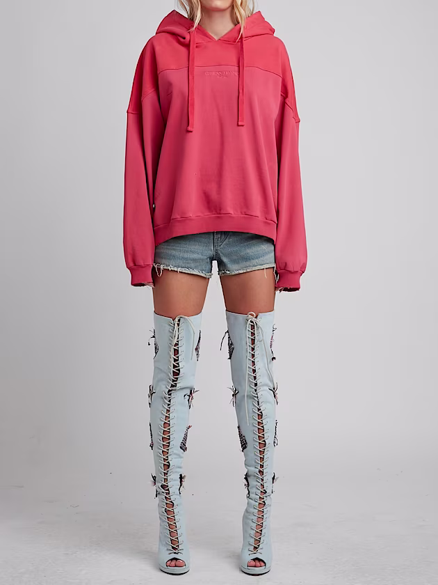 Two-Tone Hoodie - GUESS