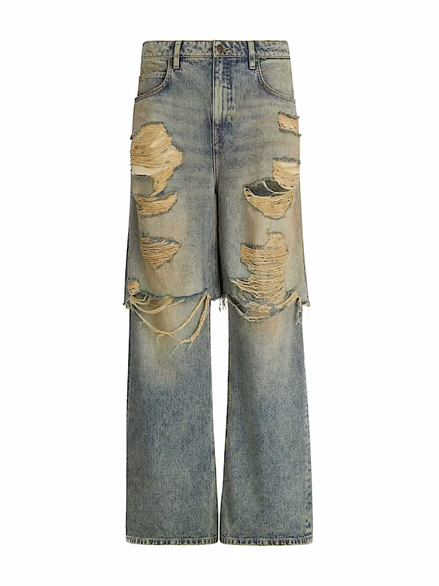 Layered denim pants - GUESS