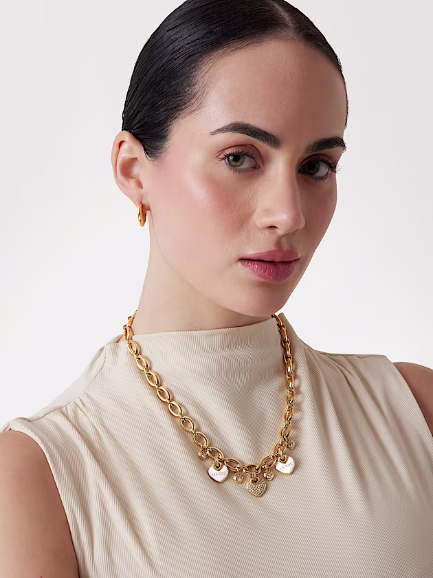 Crazy in love necklace - GUESS