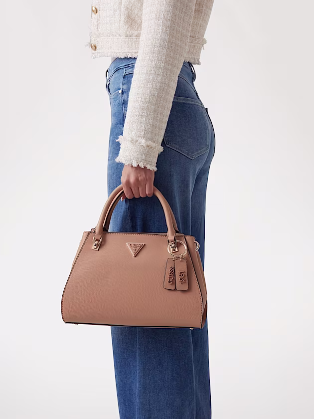 Noelle saffiano handbag - GUESS