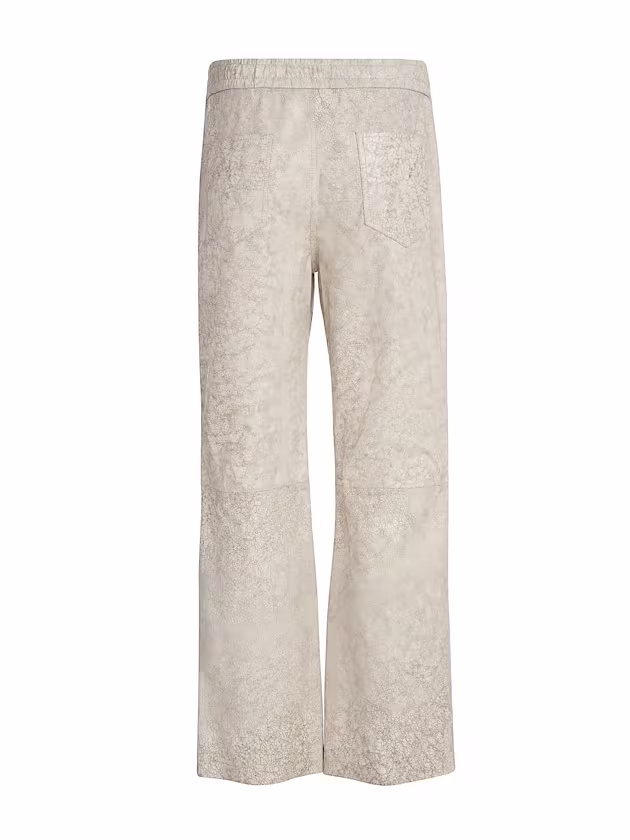 Leather regular pant - GUESS