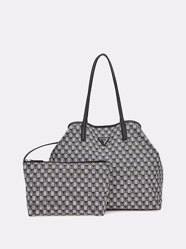 G Wave geometric-print shopper - GUESS