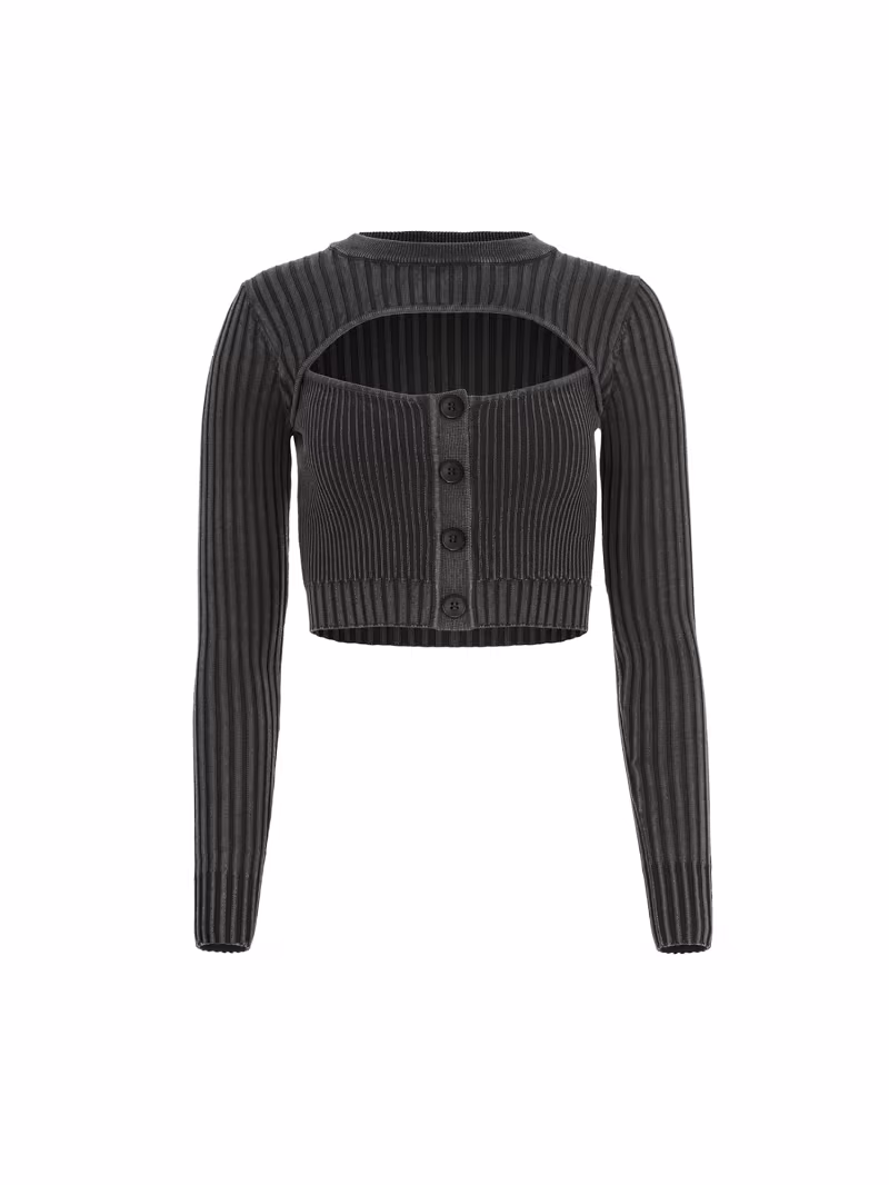 Lyered sweater top - GUESS