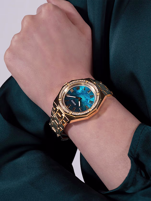 Crystal analogue watch - GUESS