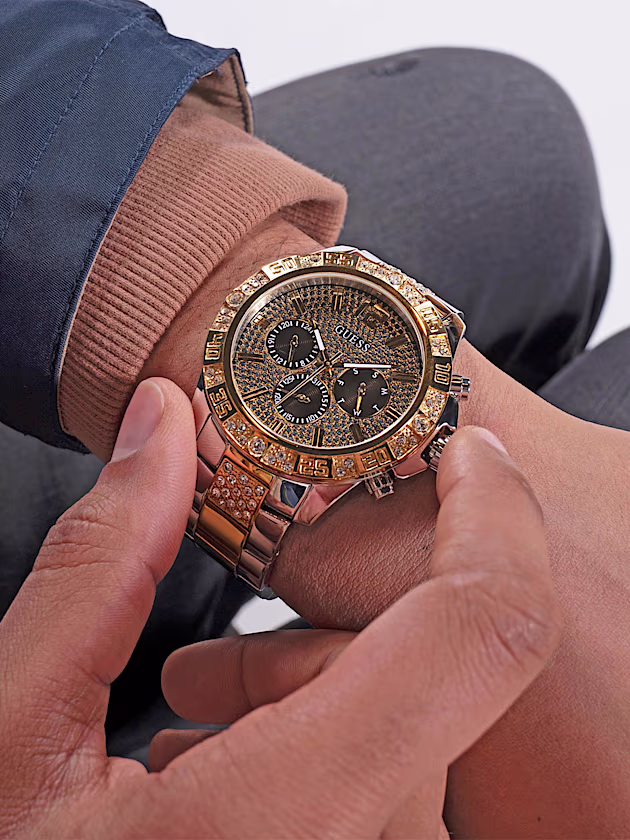Crystal multi-function watch - GUESS