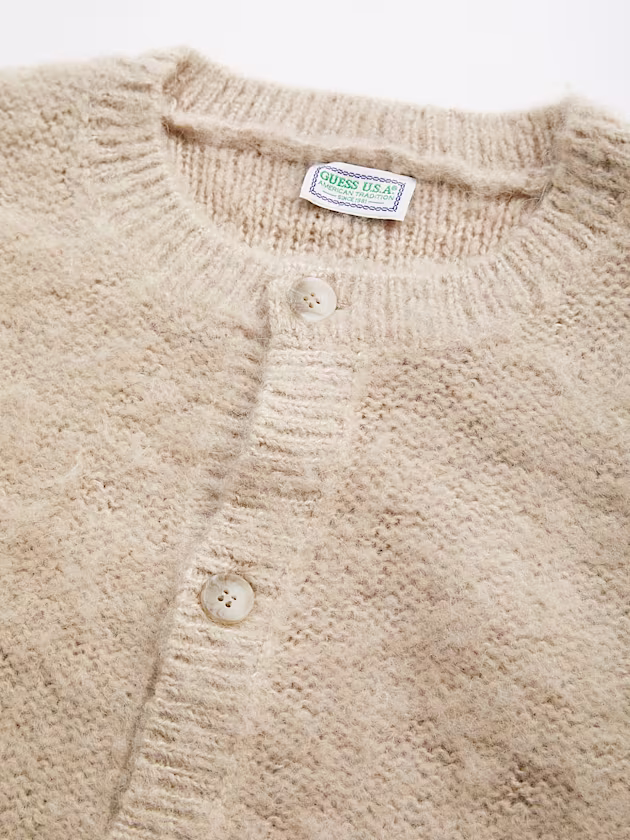 Crew neck cardigan - GUESS