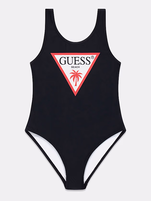 Triangle logo one piece sweamsuit - GUESS