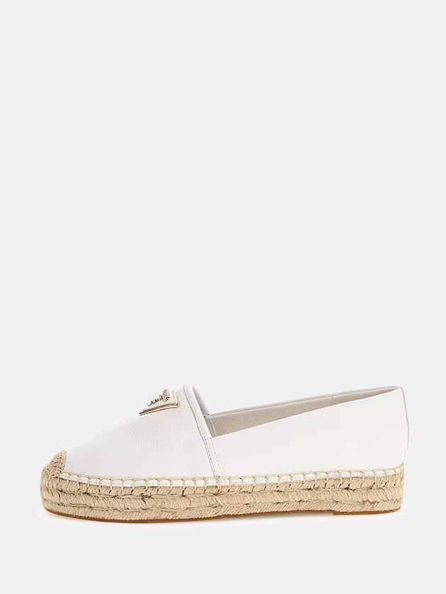 Jolandon triangle logo espadrille - GUESS