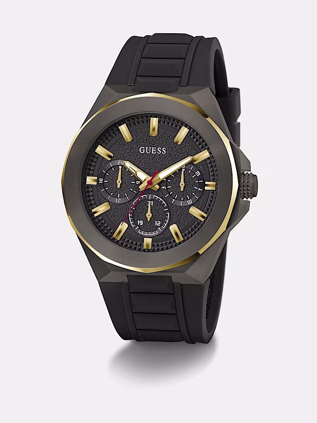 Silicone multi-function watch - GUESS