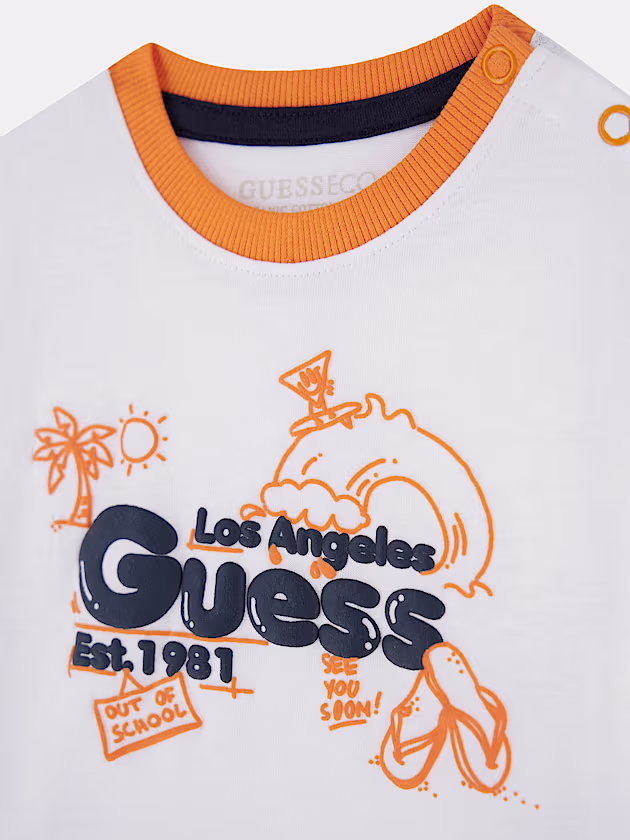 T-shirt and shorts set - GUESS