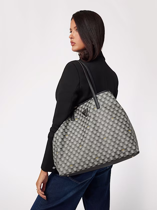 G Wave geometric-print shopper - GUESS
