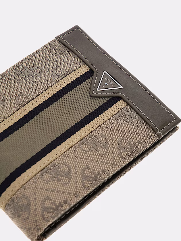 Madrid 4G logo print wallet - GUESS