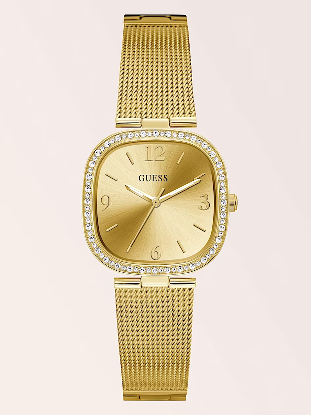 Analogue watch in recycled steel 32 mm - GUESS