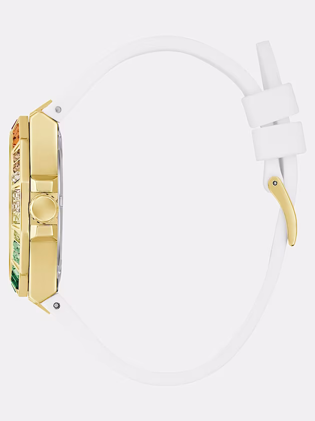 Multi-function crystal watch - GUESS