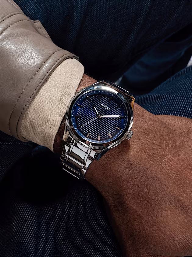 Stainless steel analogue watch - GUESS