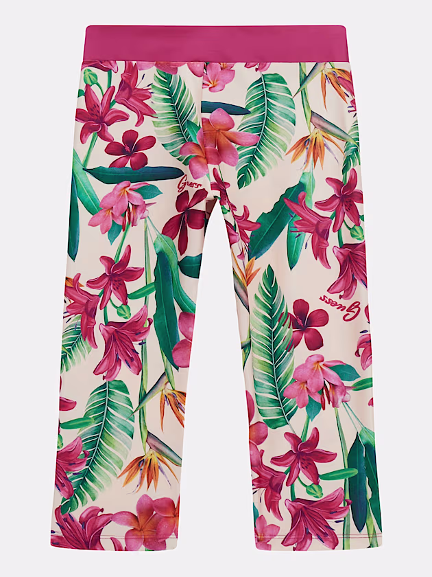 Floral 3/4 leggings - GUESS