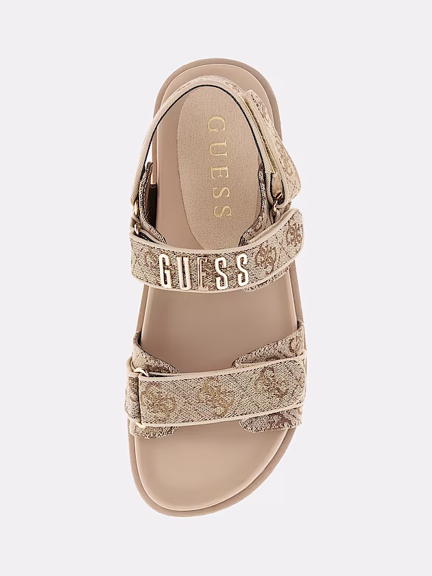 Fadison 4G logo sandal - GUESS
