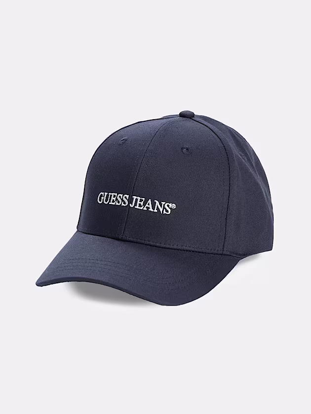 Eco GUESS Jeans Logo Baseball Cap - GUESS