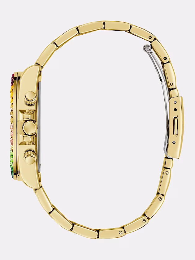 Multi-function crystal watch - GUESS