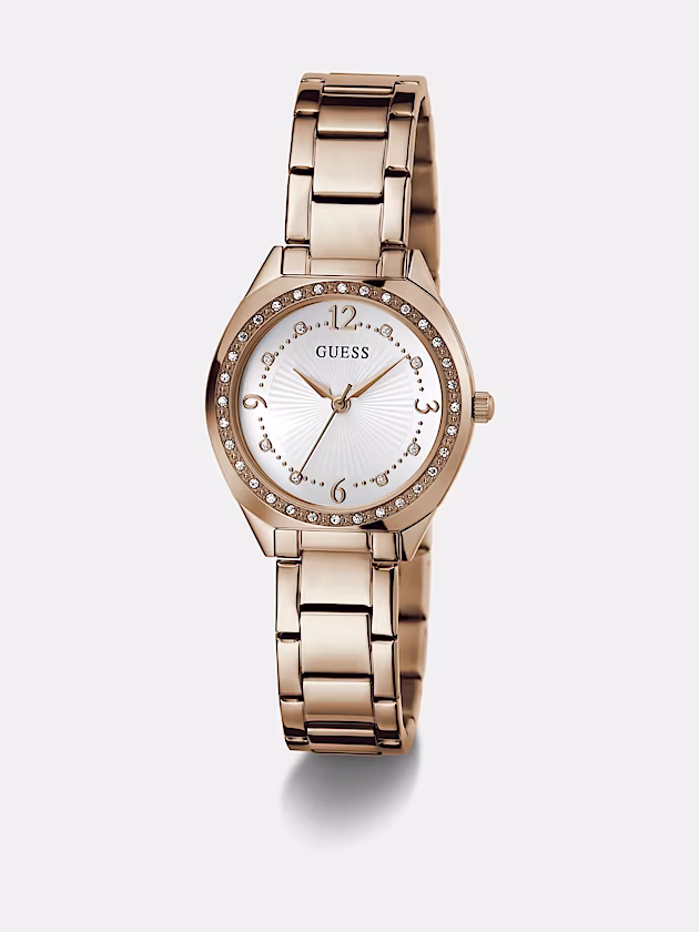 Crystal analogue watch - GUESS
