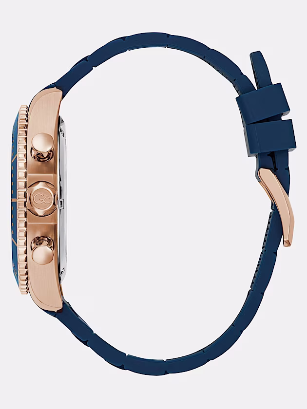 GC multi-function quartz watch in silicone - GUESS