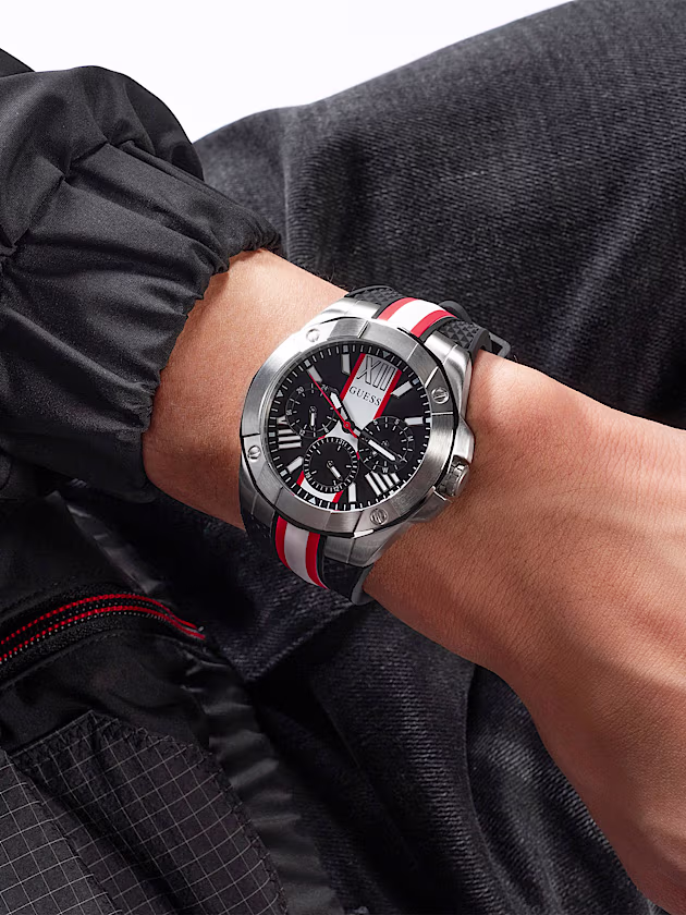 Silicone analogue watch - GUESS