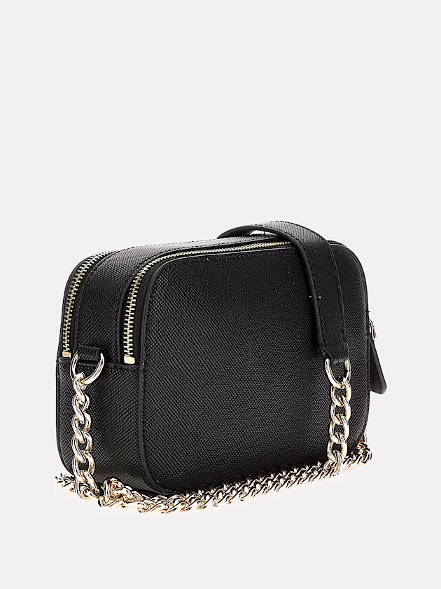 Noelle saffiano crossbody bag - GUESS