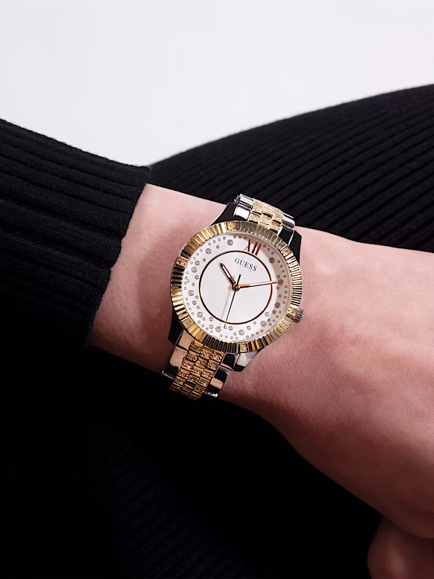 Crystal analogue watch - GUESS