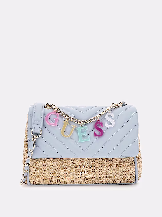 Straw crossbody bag - GUESS
