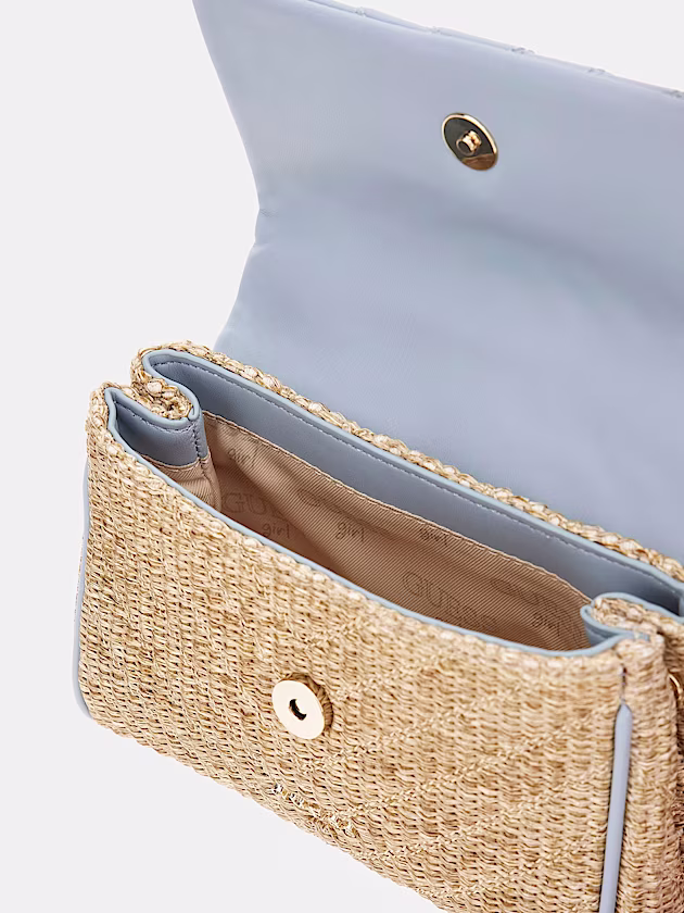 Straw crossbody bag - GUESS