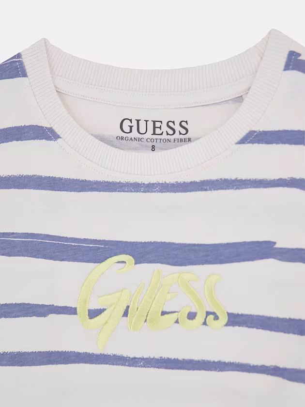 All over striped t-shirt - GUESS
