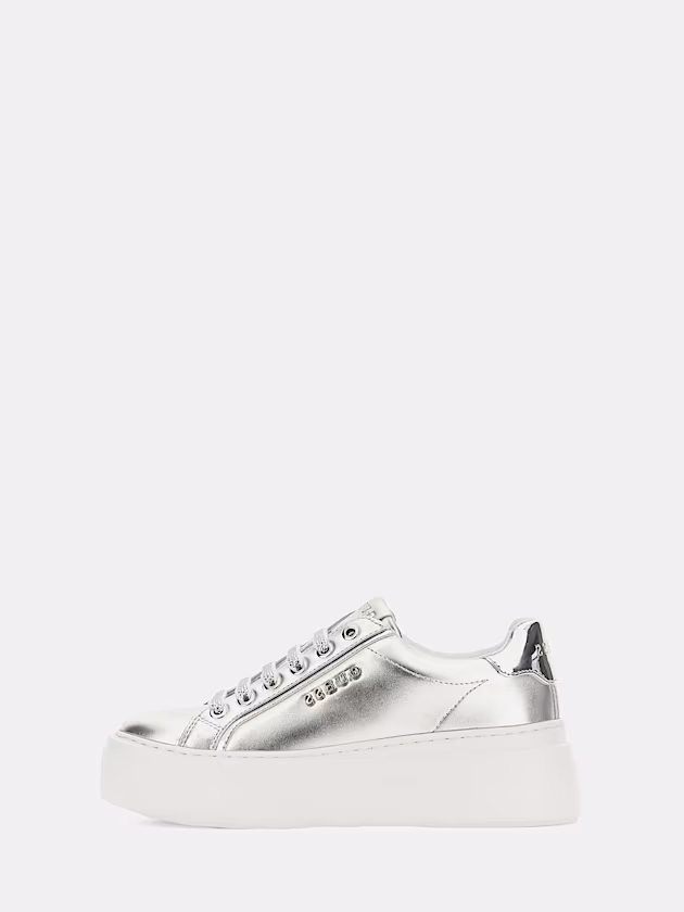 Ameria laminated sneaker - GUESS