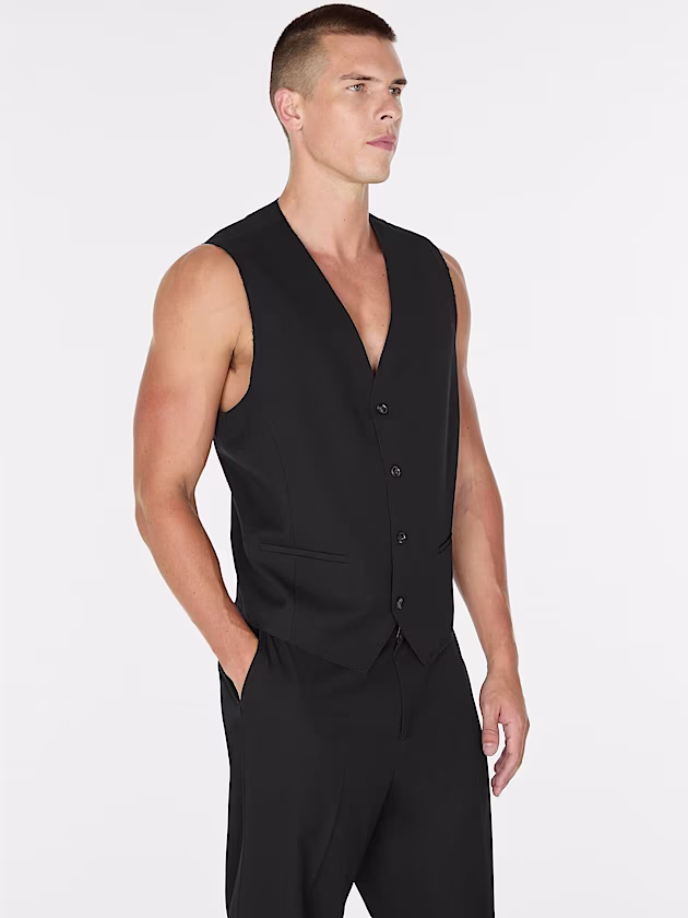 Viscose-blend vest - GUESS