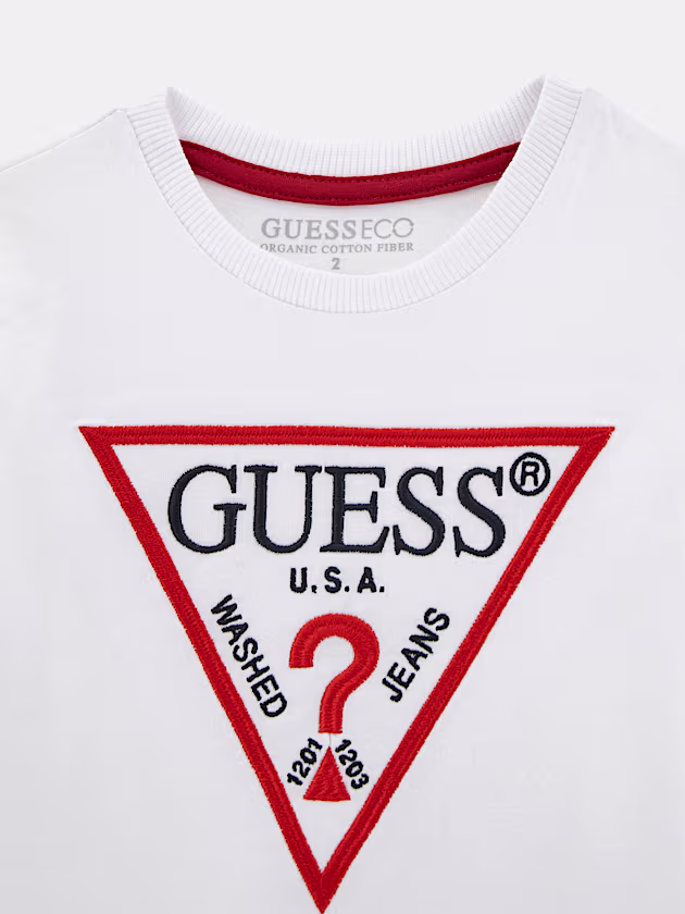 Logo embroidery t-shirt - GUESS