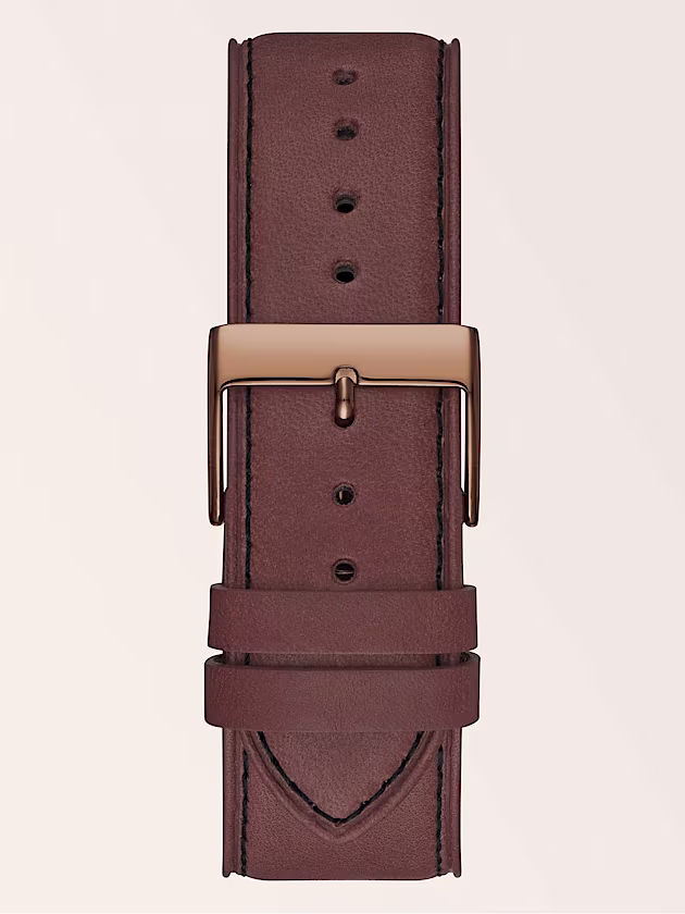 Leather multifunction watch - GUESS