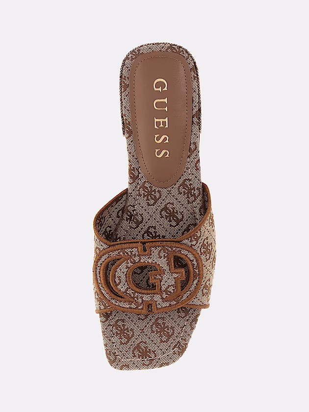 Tarisha 4G logo sandal - GUESS