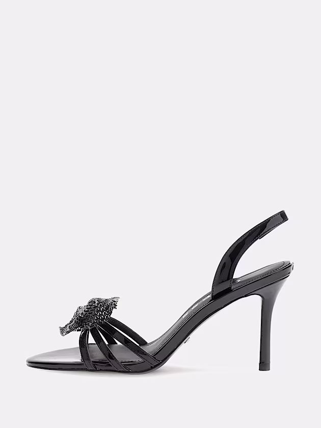 Merle Bow-Front Sandal - GUESS