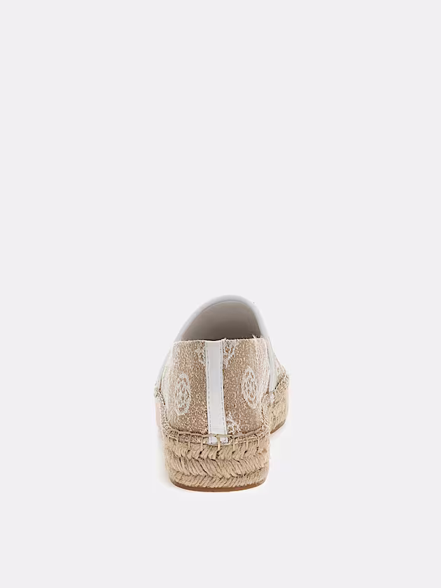 Jolandon leather-blend espadrille - GUESS