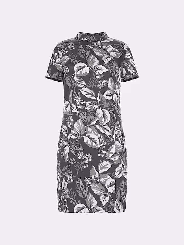 All over print mini dress - GUESS