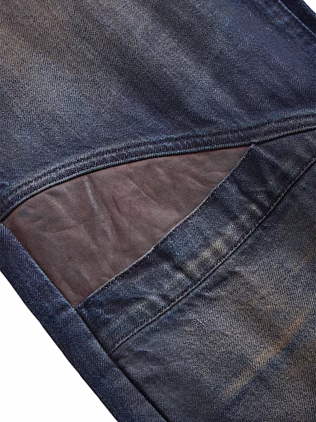 Low rise wide leg denim pant - GUESS